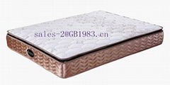 2015 New Pocket Spring Mattress With Latex Pillow Top