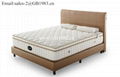 Super Soft Continuous Spring With Latex Mattress In Full Size 2