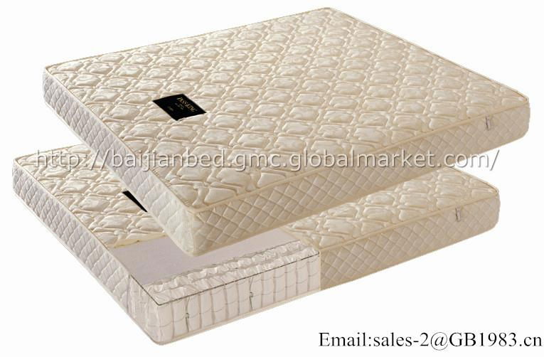 Super Soft Continuous Spring With Latex Mattress In Full Size 5