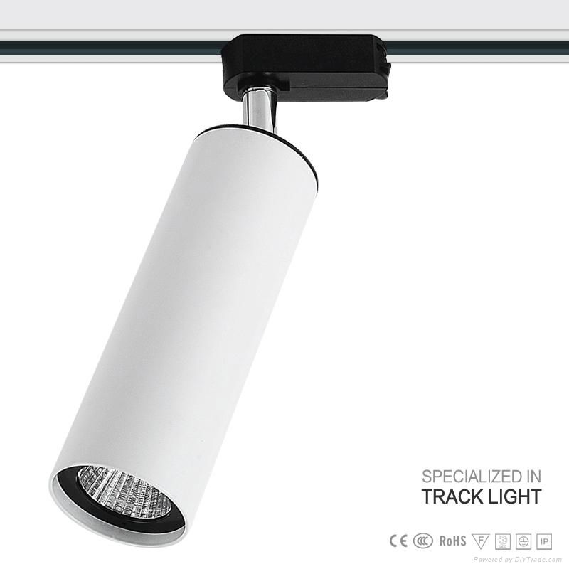 2015 new design CREE chip commercial application led track light 12W