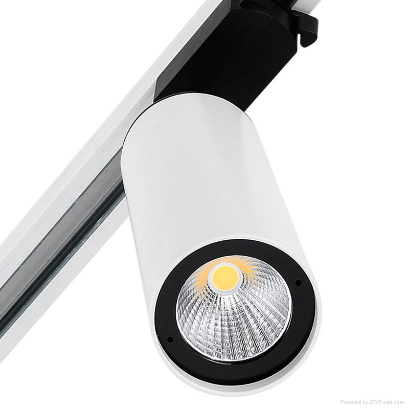 2015 new design CREE chip commercial application led track light 12W 3