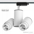 double heads with multi lighting angle led track lighting 8*2W