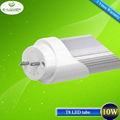 High luminous 130lm/w  SMD2835 Epistar chips 600mm 10W T8 led tube light  2