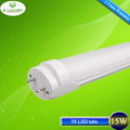 Commercial Indoor Lighting  900mm 15W T8 led tube light CE 90%Energy Saving   1