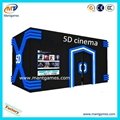 5D cinema high technology indoor simulator with free popular cinema 2