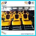 Electric platform 5D cinema luxury fiberglass seats, best quality  4