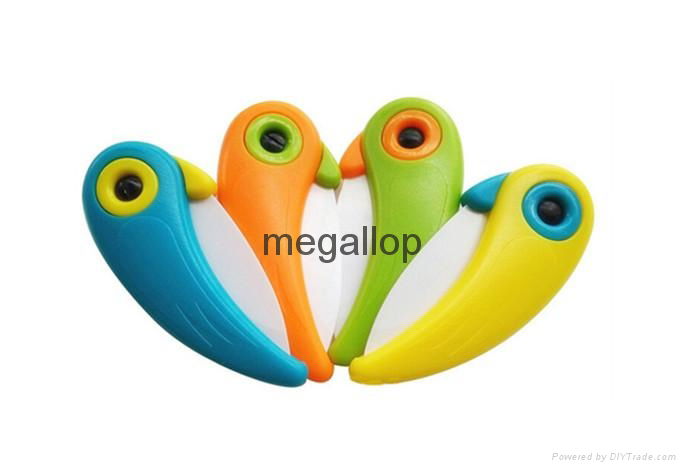 Bird Shaped Ceramic Fruit Knife 2