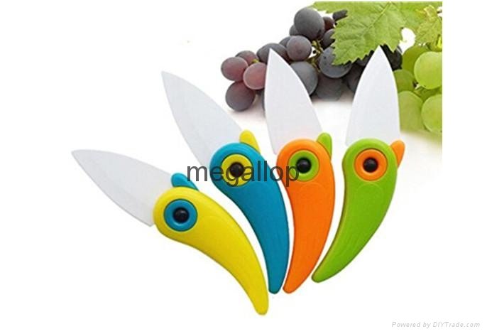 Bird Shaped Ceramic Fruit Knife