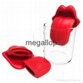 Silicone Sexy Tongue Tea Infuser  4