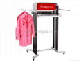 Double-Rail Fold Up Clothing Rack-Retail