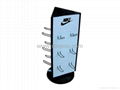 Display Rack for Hanging Items-Counter Top Slatwall Display-Shoe Fitting