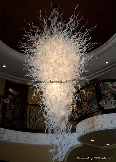 Modern decorative Hand blown art Murano glass chandelier crystal pendant lights