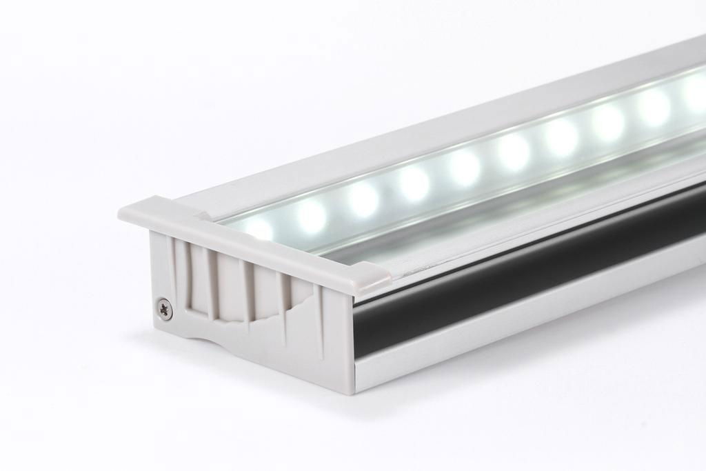 Special wall aluminum led profile with diffuser 4