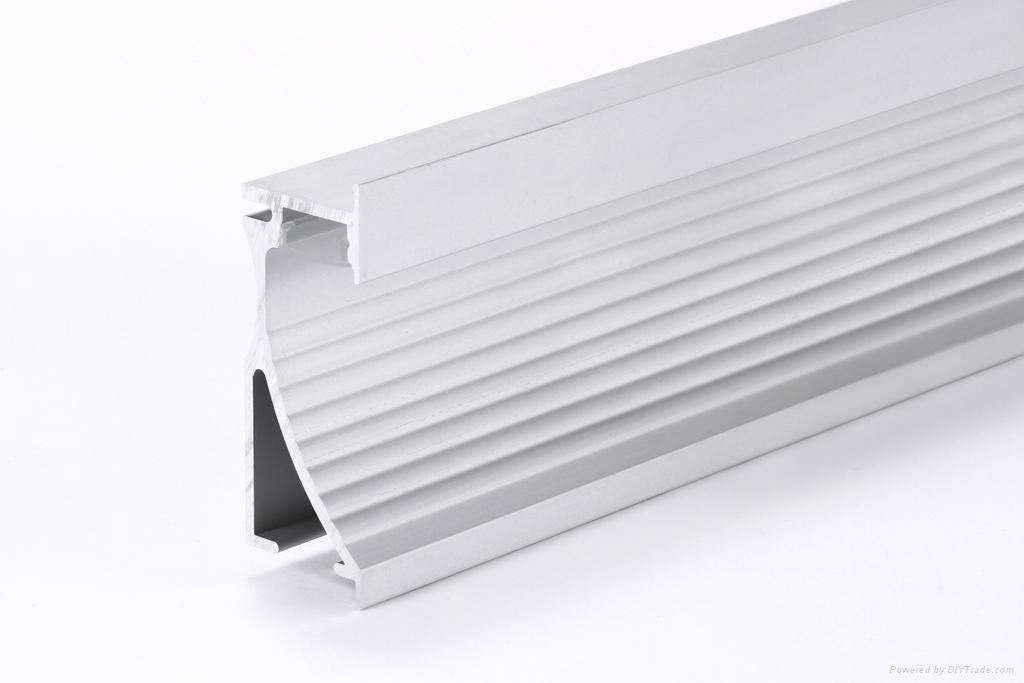 Special wall aluminum led profile with diffuser 5