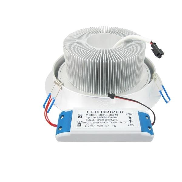 Factory direct sale high power epistar led downlight 4