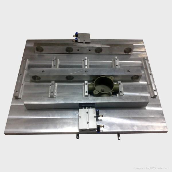 Custom Precision Machining aluminum jig for auto testing 5