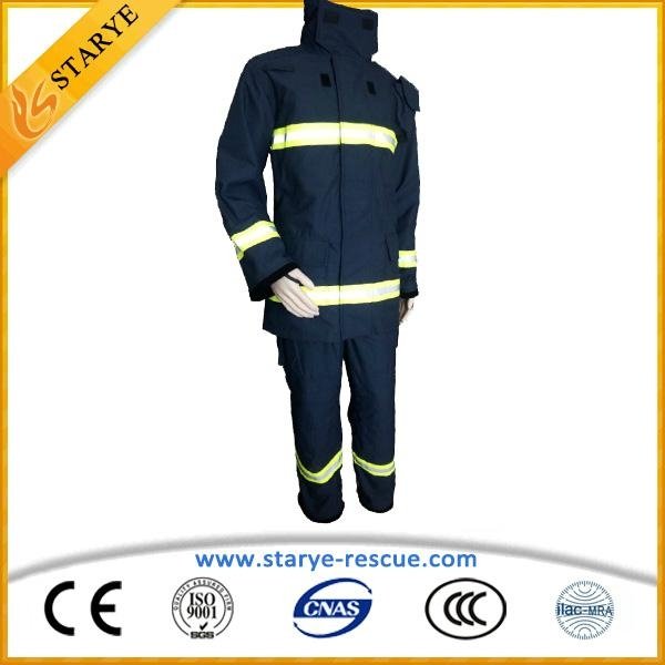 EN469 Aramid Fire Suit Fire Fighting Suit 2