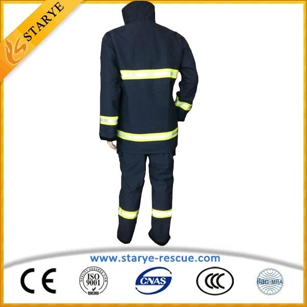 EN469 CE Approval Aramid 4 Layers Fire Fighting Suit Anti Fire Clothing