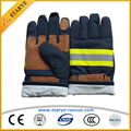 EN659 Cow Leather Aramid Fire Gloves Fire Fighting Gloves 4