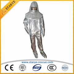 Firefighting Protective Coverall 1000 Degree Heat Protective Clothing