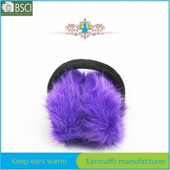 2015 New Design Comfortable Fleece Ear Warmers