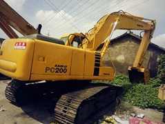 Used PC200 EX200 PC220 Japanese Komatsu Crawler Hydraulic Excavator 