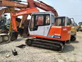 Used Hitachi EX60 EX100 EX120 Mini Japanese Crawler Excavator 4