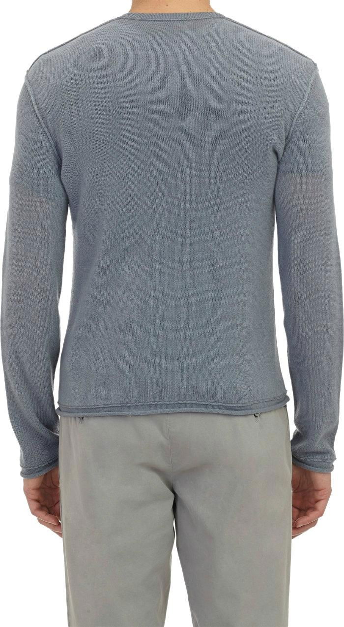 man cashmere sweater V neck 5