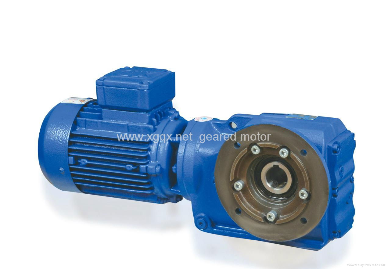 S series helical worm geared motor 3