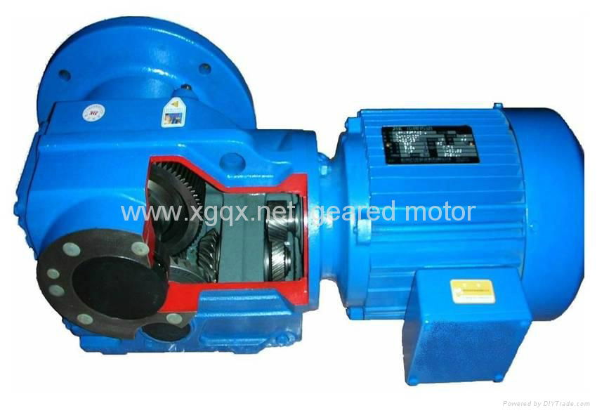 K series of helical bevel geared motor 4