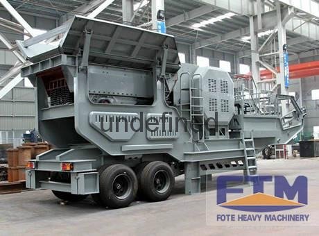 Portable Jaw Crushing Plant  For Stone