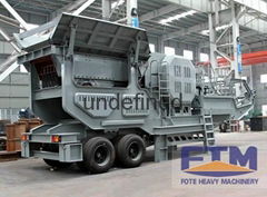 Portable Jaw Crushing Plant  For Stone