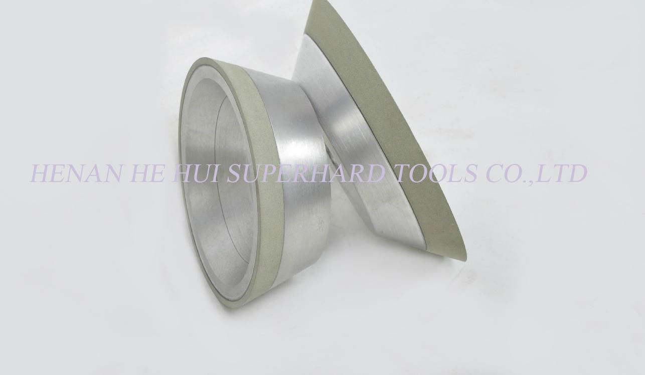 diamond grinding wheel for hard alloy-vitrified bond