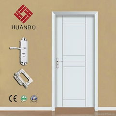 Modern design mdf pvc interior door used for hotel