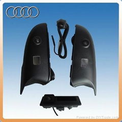 RGB Trunk Handle Camera Built-in Decoder and Ipas for Audi A4l 2013  