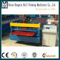 Corrugated iron sheet making machine