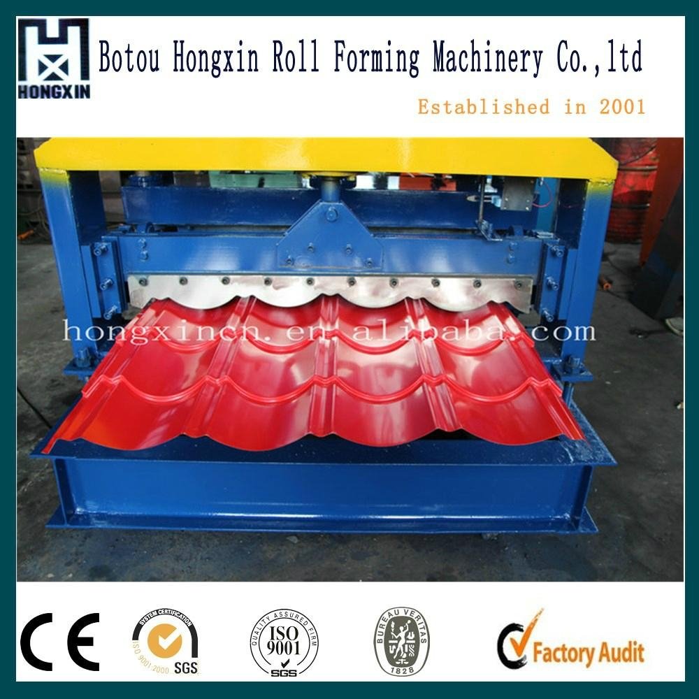 828 Glazed tile roll forming machine 
