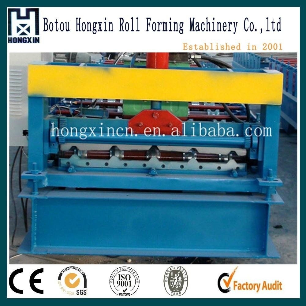 Trapezoidal roof sheet and wall panel roll forming machine  3
