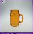 450ml mason glass jar with handle 2