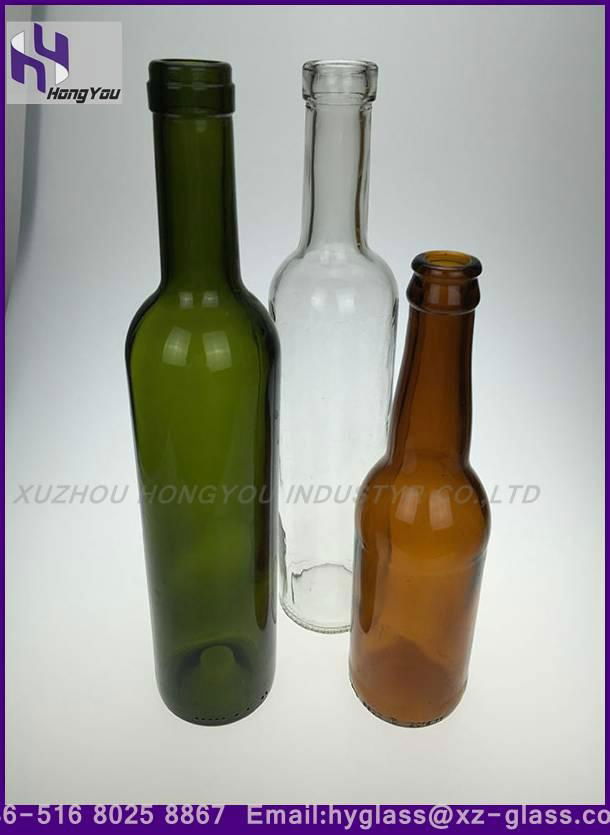 500ml Glass red wine bottle 3