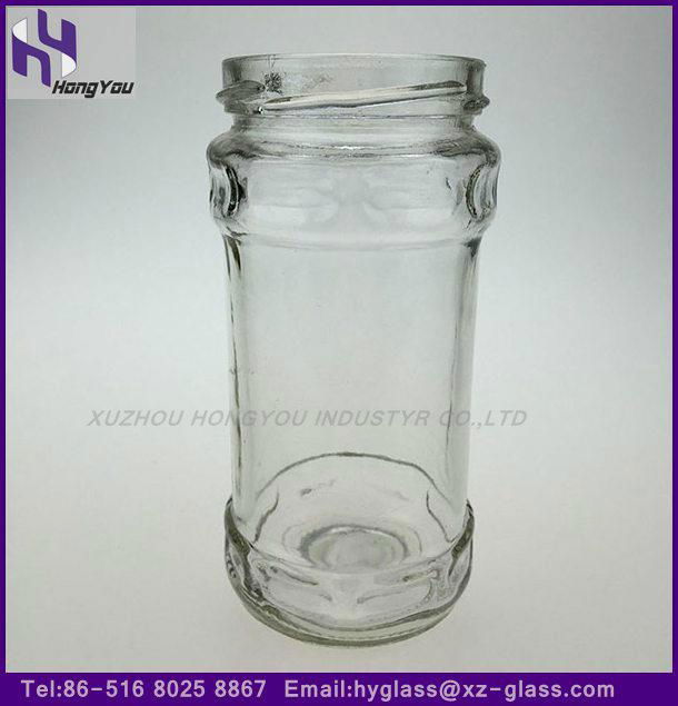 Glass pickle bottle 3