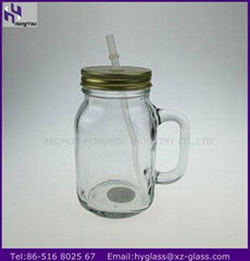 600ml glass mason jar