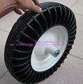 solid rubber wheel
