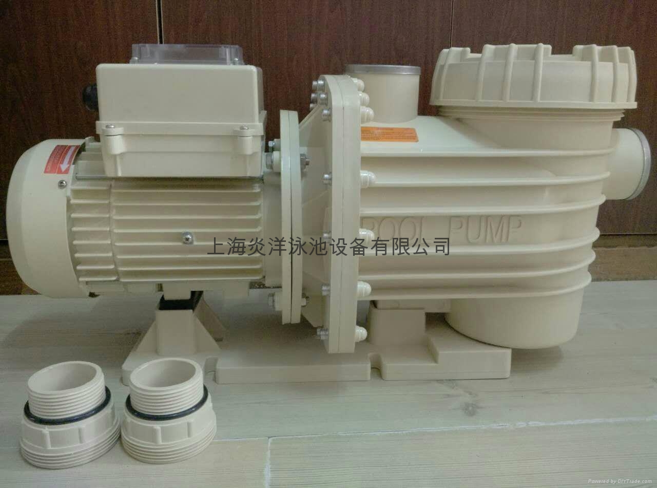泳池桑拿设备 变频耐温水泵 3