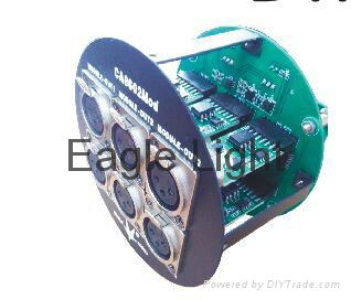 New product 6 ways module's dmx splitter from eagle light 2