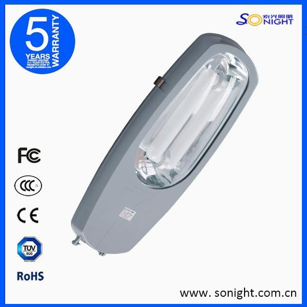 Energy Saving Induction Street Light Fixture 80W 4