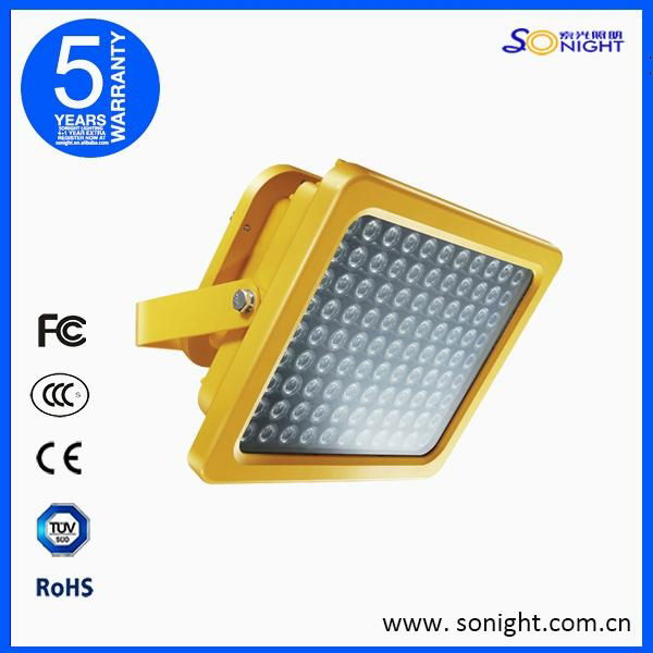 70w gas station canopy lights led explosion-proof lights 3
