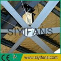 20ft New Energy Efficient HVLS Ceiling Large Industrial Fan 3