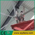 24ft Big Wind Industrial Poultry Farm Commercial Ceiling Fan 2