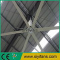 24ft Big Wind Industrial Poultry Farm Commercial Ceiling Fan 3